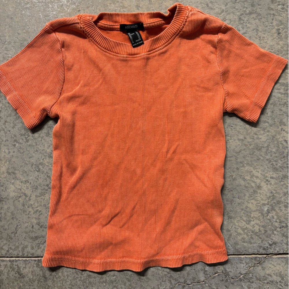 Orange top